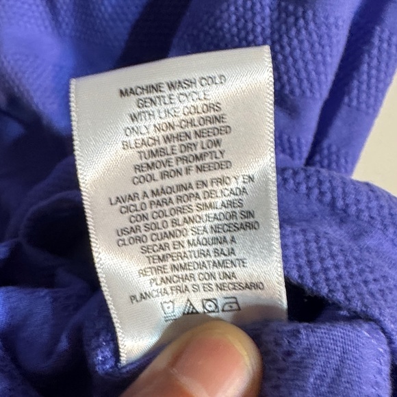 Basic Editions Purple Top - Picture 4 of 4